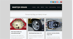 Desktop Screenshot of martijnkraan.nl